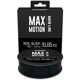   Haldorádó Max Motion 0,37mm 700m Monofile Hauptschnur - Real Black/schwarz