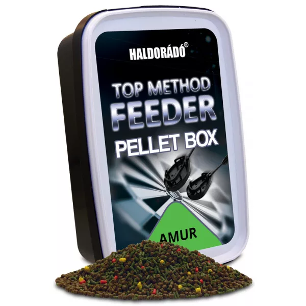 Haldorádó Top Method Feeder Pelletbox Amur 400gr 1-2mm