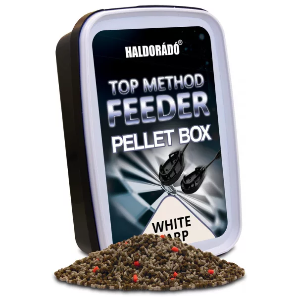 Haldorádó Top Method Feeder Pelletbox Weißer Karpfen 400gr 1-2mm