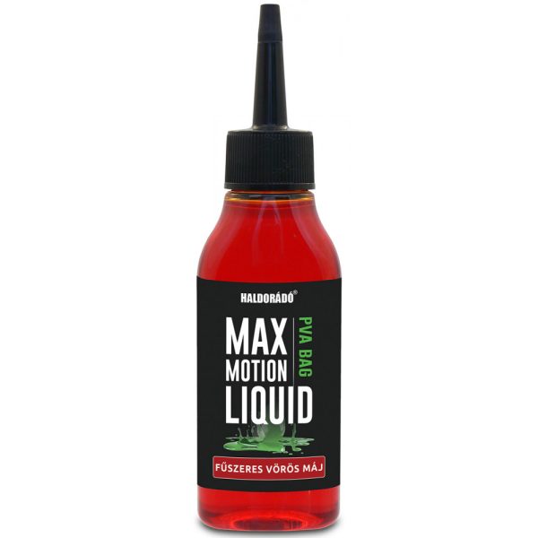 Haldorádó Max Motion PVA Bag Liquid Würzig Rote Leber 100ml Aroma, Flüssigkeit