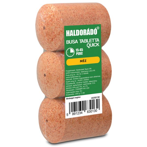 Haldorádó Silberkarpfen-Tablette Quick Honig 3 Stk./Packung