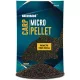 Haldorádó Karpfen Mikro Pellet Schwarzer Tintenfisch 600gr 3mm Futterpellet