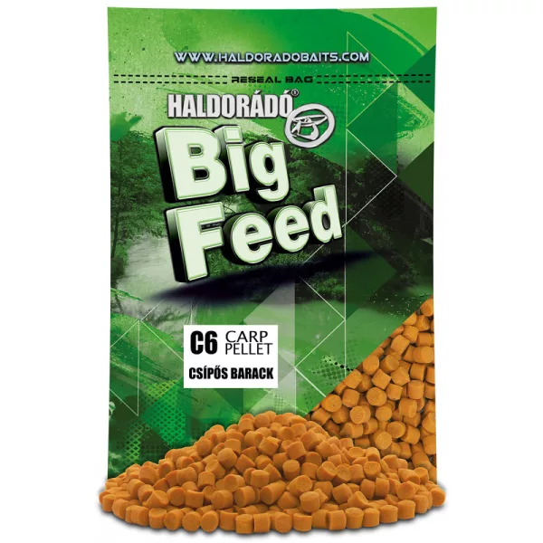 Haldorádó Big Feed C6 Pellet Scharfe Aprikose 700gr 6mm Futterpellet