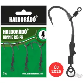   Haldorádó Ronnie Rig PR-4 Vorgebundener Boilie-Haken 3 Stk.