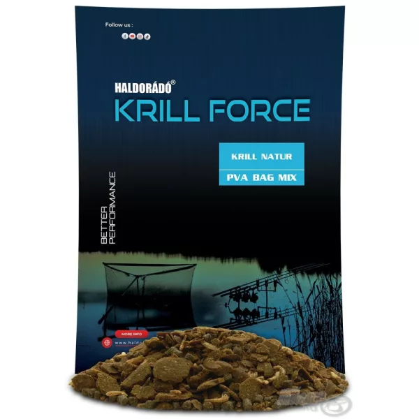 Haldorádó Krill Force PVA Bag Mix Krill Natur 600gr