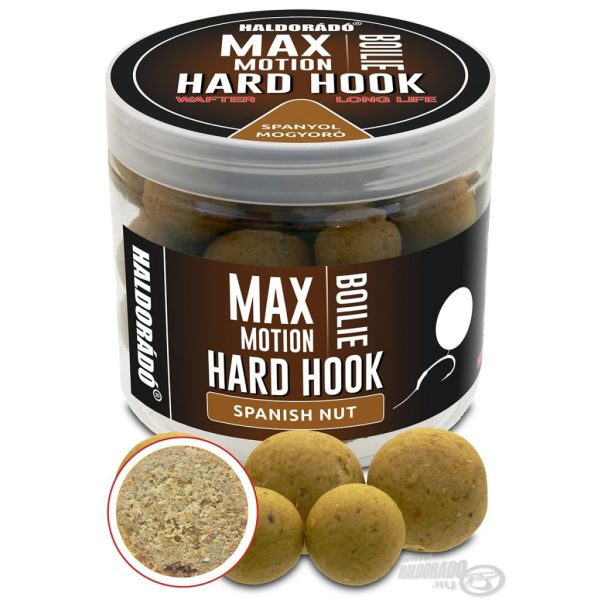 Haldorádó Max Motion Boilie Hard Hook Wafter 16, 20mm Spanische Erdnuss Köderboilie 100gr
