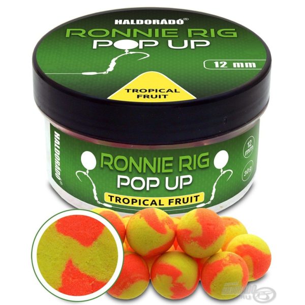 Haldorádó Ronnie Rig Pop Up Tropical Fruit 12mm Köder Boilie 30gr