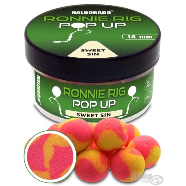 Haldorádó Ronnie Rig Pop Up Sweet Sin 14mm Köder Boilie 30gr