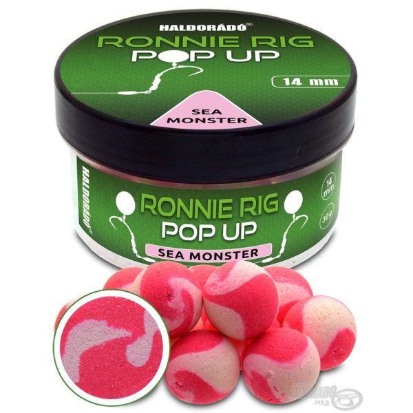 Haldorádó Ronnie Rig Pop Up Sea Monster 14mm Köder Boilie 30gr