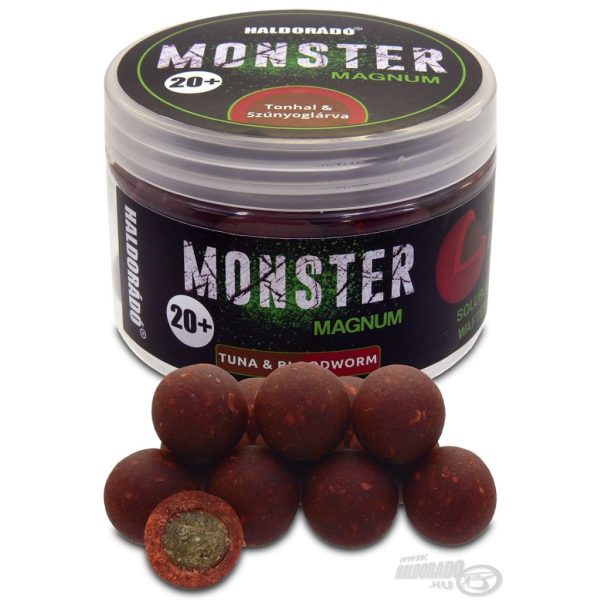 Haldorádó Monster Magnum 20+mm Thunfisch & Mückenlarven Hakenköder Boilie 70gr