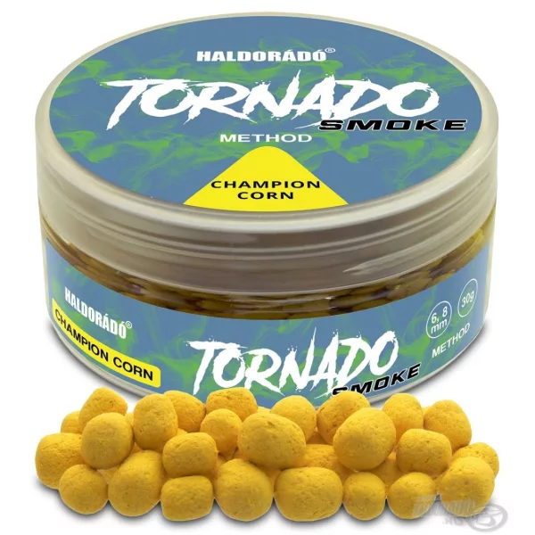 Haldorádó Tornado Smoke Method 6, 8mm Champion Corn Pellet 30gr
