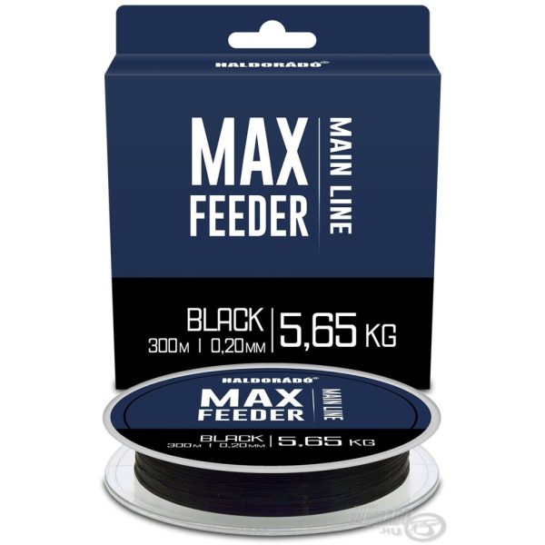 Haldorádó Max Feeder Black 0,20mm 300m Monofile Hauptschnur