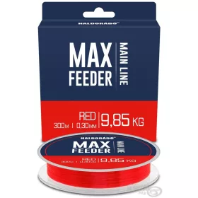 Haldorádó Max Feeder Red 0,30mm 300m Monofile Hauptschnur