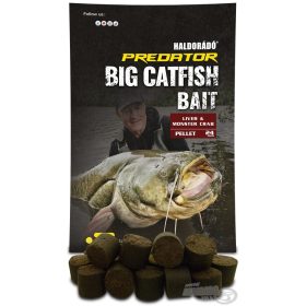   Haldorádó Catfish Bait Pellet 24mm Liver-Monster Crab Wallerpellet 1kg