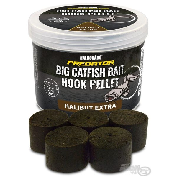 Haldorádó Catfish Bait Hook Pellet 24mm Halibut Extra Gebohrter Hakenpellet 300gr