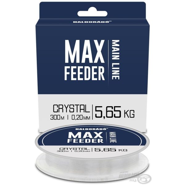 Haldorádó Max Feeder Crystal 0,20mm 300m Monofile Hauptschnur