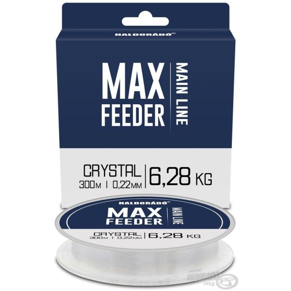 Haldorádó Max Feeder Crystal 0,22mm 300m Monofile Hauptschnur