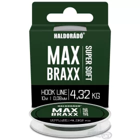   Haldorádó Max Braxx Super Soft Hook Line 0,08mm 10m Geflochtene Vorfachschnur
