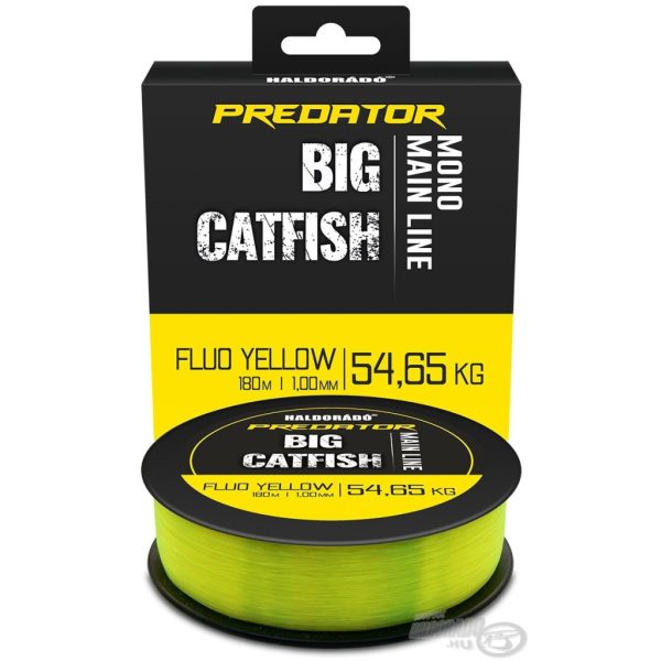 Haldorádó Predator Catfish Line Mono Fluo Yellow 1,00mm 180m Monofile Hauptschnur