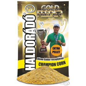   Haldorádó Gold Feeder Champion Corn Extra Pellet Futter 1kg