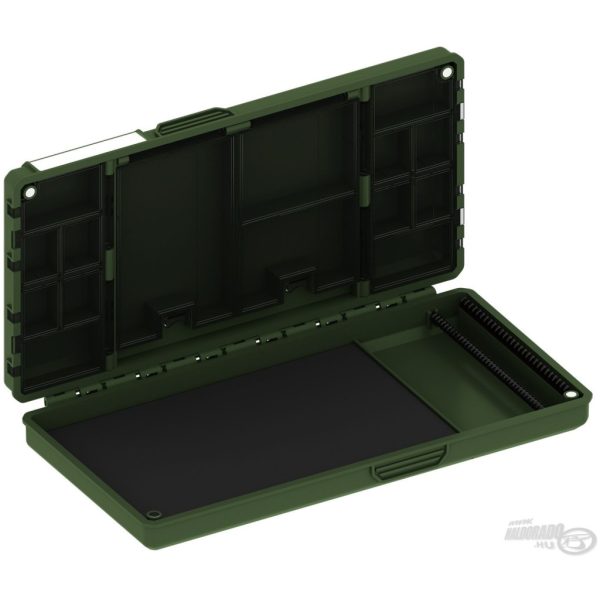 Haldorádó Carp Box Karpfen-Kleinteile und Vorfachhalter-Box 24,8x13x3,8cm