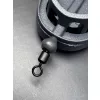 Haldorádó Tungsten Swivel Beads Large Wolfram Endmontage Stopper Gummi Adapter 5 Stk.