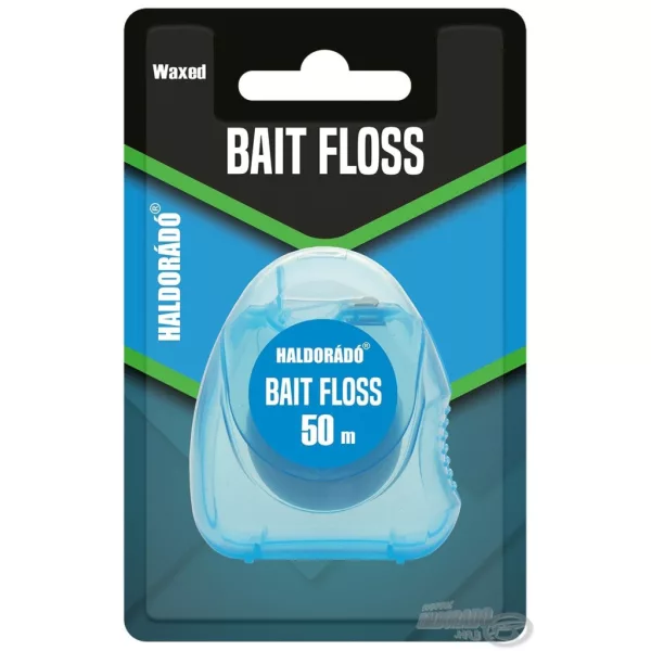 Haldorádó Bait Floss Anbrennbares Köderseil als Stopper für schwimmende Köder 50m
