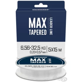   Haldorádó Max Tapered Leader 0,23-0,57mm 5x15m Monofiles Wurfvorgeschirr
