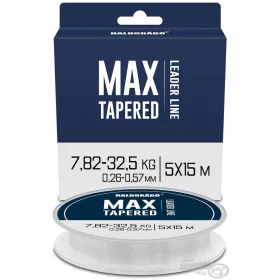  Haldorádó Max Tapered Leader 0,26-0,57mm 5x15m Monofile Wurferstück