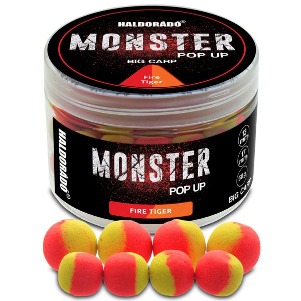 Haldorádó Monster Big Carp Fire Tiger 13-17mm Pop Up 50gr