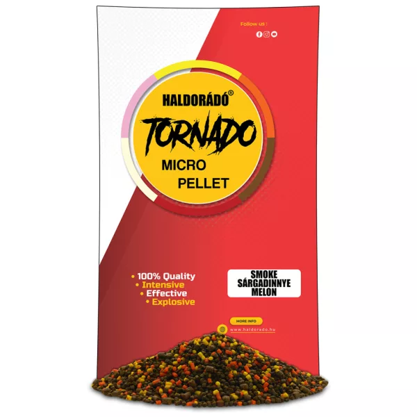 Haldorádó Tornado Smoke Micro Pellet Sárgadinnye 400gr