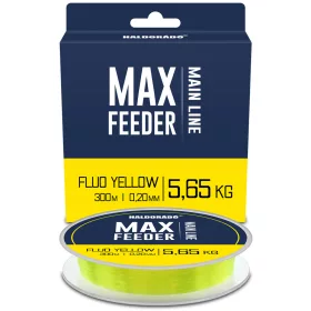   Haldorádó Max Feeder Fluo Yellow 0,20mm 300m Monofil Főzsinór