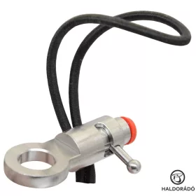 Haldorádó Inox Lock Metall, Gummierter Rutenhalteriemen