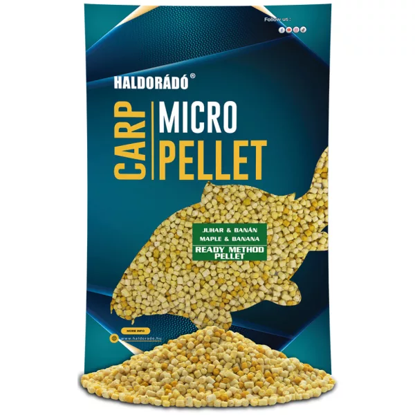 Haldorádó Juhar-Banán Ready Method Pellet 600gr