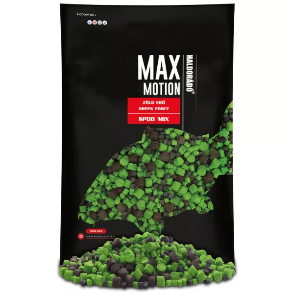 Haldorádó Max Motion Spod Mix Green Force Pellet Keverék 750gr