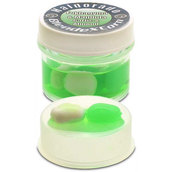 Haldorádó BlendexCorn Knoblauch-Mandel 10 Stück/Tiegel 10mm Gummimais