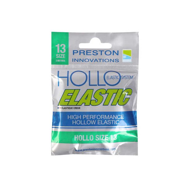 Preston Hollo Elastic Größe 13 Hohl-Gummizug