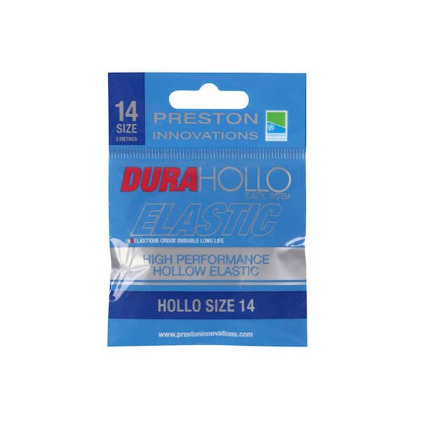 Preston Dura Hollo Elastic Größe 14 Pole-Gummiband