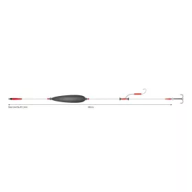 Mikado Mono Catfish 200cm 2/0 Welsvorfach mit Doppelhaken