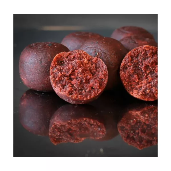 HNV Baits Red Spicy Squid Soluble Big Balls Hookbaits 30mm Lösliche Hakenköder 165gr