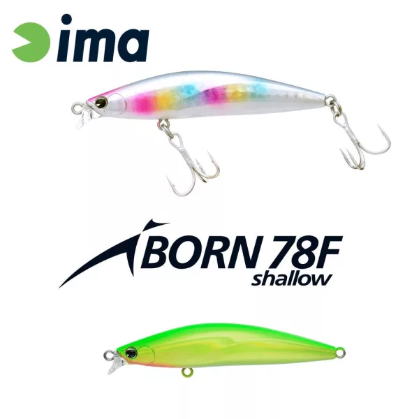 Ima iBorn 78F Shallow 7,8cm 8,5gr 016 Rich Melon Wobbler