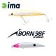 Ima iBorn 98F Shallow 9,8cm 13gr 020 PH Pearl Dot Wobbler
