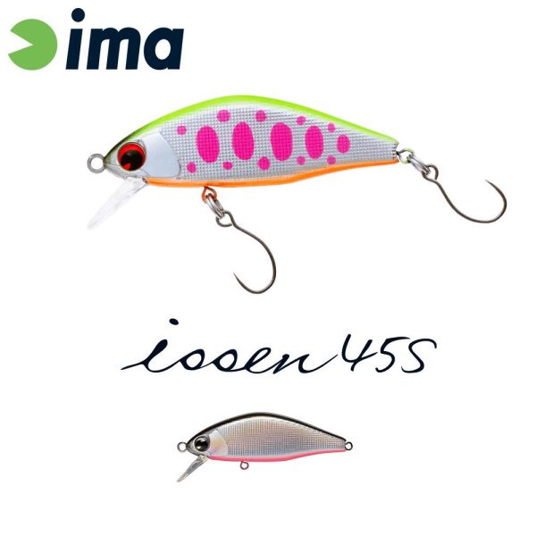 Ima Issen 45S 4,5cm 3,7gr 106 Silver Back Wobbler