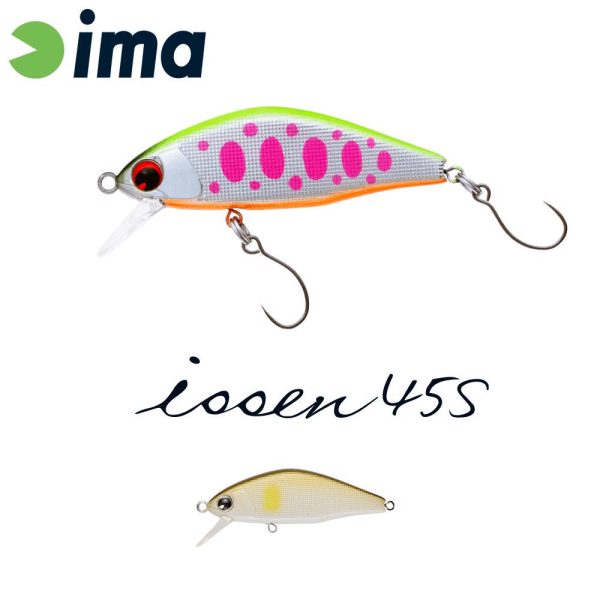 Ima Issen 45S 4,5cm 3,7gr 117 Pearl Ayu Wobbler