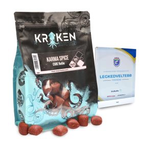   The Kraken Baits Karma Spice Shelf Life Cube Würziger Haken-Boilie 900gr