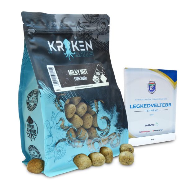 The Kraken Baits Milky Nut Shelf Life Cube Kokos-Milch 24x20mm Boilie 900gr
