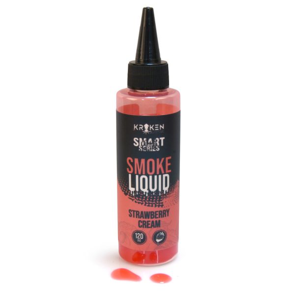 The Kraken Baits Smart Series Strawberry Cream Smoke Flüssigaroma 120ml