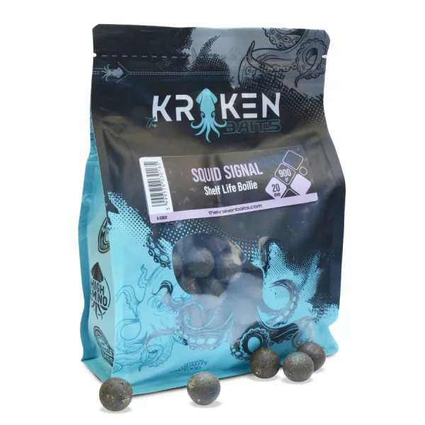 The Kraken Baits Squid Signal Shelf Life Tintenfisch 24mm Boilie 900gr