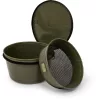 Korum EVA Solid Groundbait & Riddle Bowl Deep Vertiefte EVA-Futterteig-Mischschale 17x29cm