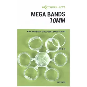 Korum Mega Bands 10mm Pellet-Ringe